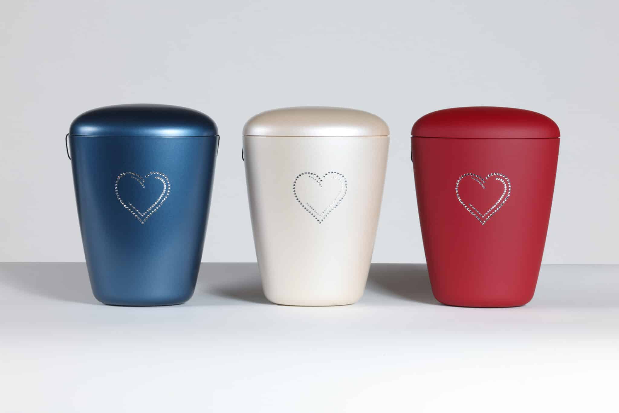 Heim gloss med swarovskihjerte